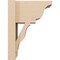 Ekena Millwork 8-in W x 12-in D x 16-in H Funston Trad Rough Cedar Woodgrain TimberThane Outlooker, Primed Tan OUTUR080X12X16FST04RCPR - alternate 6